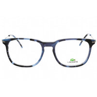 Lacoste Men's Eyeglasses - Clear Demo Lens Havana Blue Rectangular Frame | L2603ND 215 ,