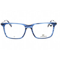Lacoste Men's Eyeglasses - Clear Lens Blue Rectangular Shape Acetate Frame | L2925 400 ,