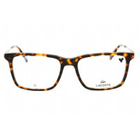 Lacoste Men's Eyeglasses - Clear Lens Dark Havana Rectangular Shape Frame | L2925 230 ,
