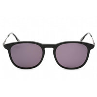 Lacoste Men's Sunglasses - Black Plastic Round Full Rim Frame Grey Lens | L994S 001 ,