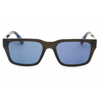 Lacoste Men's Sunglasses - Blue Lens Dark Grey Rectangular Shape Frame | L6004S 024 ,