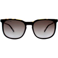 Lacoste Unisex Sunglasses - Black/Havana Acetate Full-Rim Square Frame | L925S 002 ,