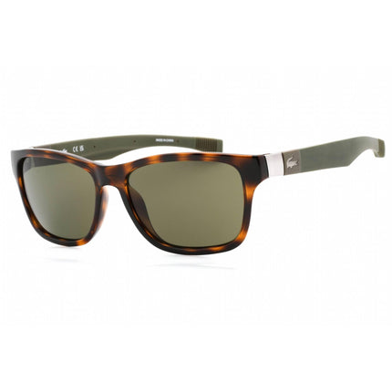 Lacoste Unisex Sunglasses - Green Lens Havana Plastic Rectangular Frame | L737S 214 ,
