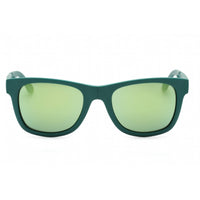 Lacoste Unisex Sunglasses - Green Lens Matte Green Rectangular Frame | L778S 315 ,