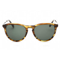 Lacoste Unisex Sunglasses - Green Shaded Lens Brown Marble Round Frame | L708S 210 ,