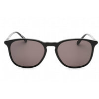 Lacoste Unisex Sunglasses - Grey Lens Black Round Shape Plastic Frame | L813S (001) ,