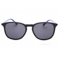 Lacoste Unisex Sunglasses - Grey Lens Blue Rectangular Shape Plastic Frame | L813S 424 ,