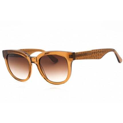 Lacoste Women's Sunglasses - Transparent Caramel Rectangular Plastic Frame | L971S 234 ,