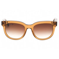 Lacoste Women's Sunglasses - Transparent Caramel Rectangular Plastic Frame | L971S 234 ,