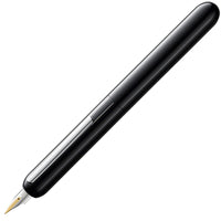 Lamy Fountain Pen - Dialog 3 Piano Black Brass 14k Solid Gold Nib ,