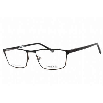 Liz Claiborne Men's Eyeglasses - Black Ruthenium Rectangular Frame | CB 264 0RZZ 00 ,