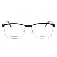 Liz Claiborne Men's Eyeglasses - Brown Ruthenium Metal Full Rim Frame | CB 253 01OT 00 ,