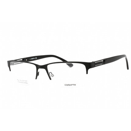 Liz Claiborne Men's Eyeglasses - Clear Lens Black Rectangular Frame | Cb 226 0003 00 ,