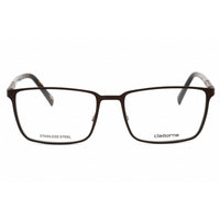 Liz Claiborne Men's Eyeglasses - Dark Brown Rectangular Metal Frame | CB 265 0R0Z 00 ,