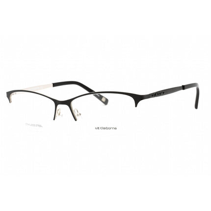Liz Claiborne Women's Eyeglasses - Black Palladium Cat Eye Metal Frame | L 654 0CSA 00 ,