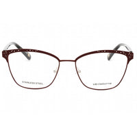 Liz Claiborne Women's Eyeglasses - Burgundy Full Rim Cat Eye Frame | L 651 0LHF 00 ,