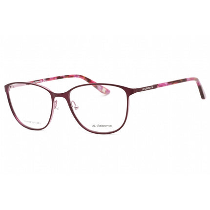 Liz Claiborne Women's Eyeglasses - Clear Demo Lens Cat Eye Shape Frame | L 652 0RY8 00 ,