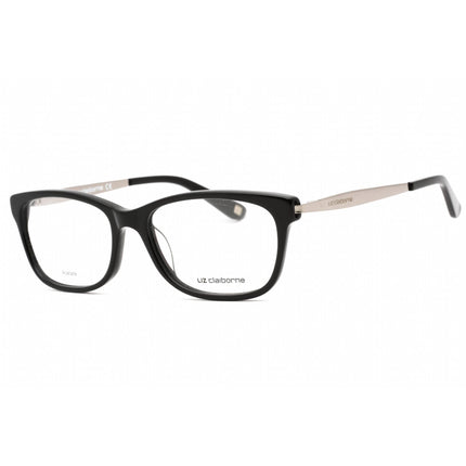 Liz Claiborne Women's Eyeglasses - Clear Lens Black Rectangular Frame | L 637 0807 00 ,