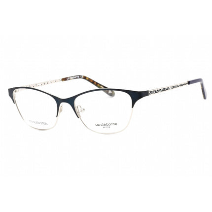 Liz Claiborne Women's Eyeglasses - Clear Lens Blue Palladium Frame | L 465 00JI 00 ,
