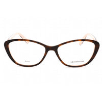Liz Claiborne Women's Eyeglasses - Havana Peach Full Rim Cat Eye Frame | L 458 0HMV 00 ,