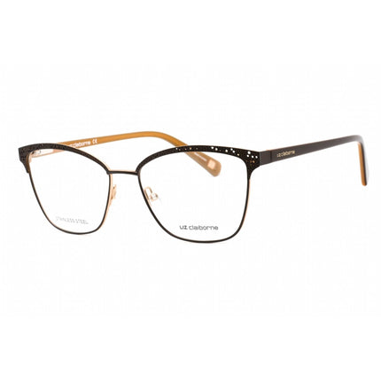 Liz Claiborne Women's Eyeglasses - Matte Brown Gold Full Rim Frame | L 651 0UFM 00 ,