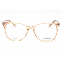 Liz Claiborne Women's Eyeglasses - Peach Crystal Rectangular Frame | L 6690E1Q 00 ,