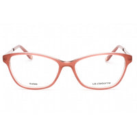 Liz Claiborne Women's Eyeglasses - Pear Pink Plastic Full Rim Frame | L 664 05KC 00 ,