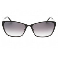 Liz Claiborne Women's Sunglasses Black Metal Full Rim Cat Eye Frame | L 576/S 0807 9O ,