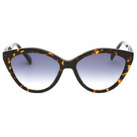 Longchamp Women's Sunglasses - Gradient Blue Lens Cat Eye Plastic Frame | LO730S 242 ,