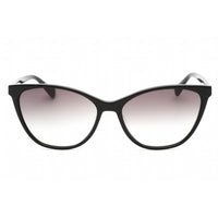 Longchamp Women's Sunglasses - Grey Gradient Lens Black Cat Eye Frame | LO659S 001 ,
