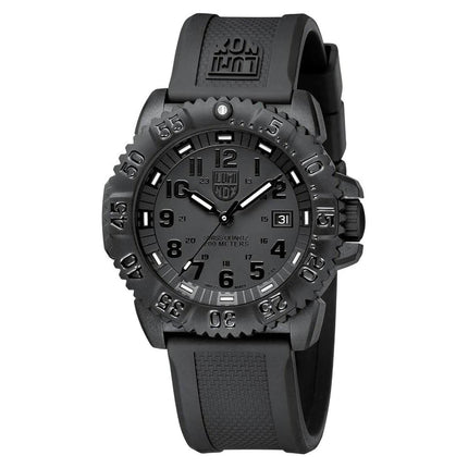 Luminox 3051.BO Men's Navy SEAL Colormark Dive Watch - Rugged Blackout Swiss-Made Timepiece ,