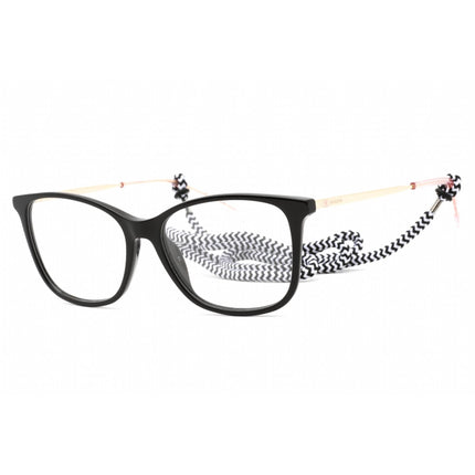 M Missoni Women's Eyeglasses - Clear Lens Black Rectangular Frame | MMI 0015 0807 00 ,