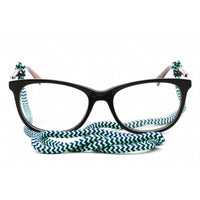 M Missoni Women's Eyeglasses - Clear Lens Black Rectangular Frame | MMI 0051 0807 00 ,
