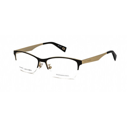 Marc Jacobs Men's Eyeglasses - Black Metal Rectangular Shape Frame | Marc 201 0807 00 ,