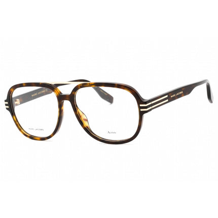 Marc Jacobs Men's Eyeglasses - Havana Full Rim Rectangular Frame | MARC 638 0086 00 ,