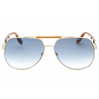 Marc Jacobs Men's Sunglasses Beige Horn Full Rim Aviator Frame | MARC 673/S 0HR3 08 ,