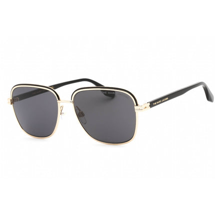 Marc Jacobs Men's Sunglasses - Gold Black Pilot Metal Frame | MARC 531/S 0RHL IR ,