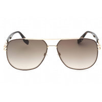 Marc Jacobs Men's Sunglasses Gold Brown Full Rim Aviator Frame | MARC 633/S 001Q HA ,