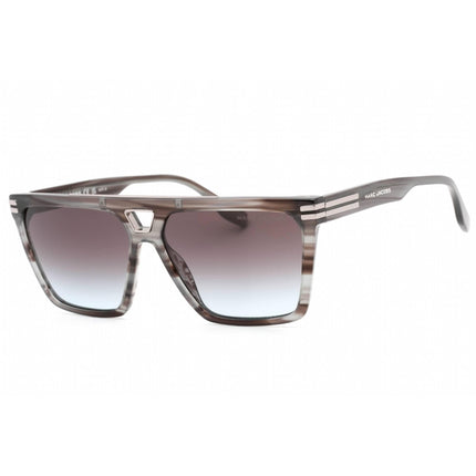 Marc Jacobs Men's Sunglasses Grey Horn Plastic Rectangular Frame | MARC 717/S 02W8 98 ,