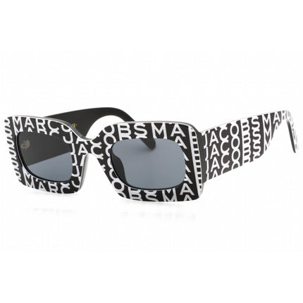 Marc Jacobs Men's Sunglasses Patterned Black White Full Rim | MARC 488/N/S 003K IR ,