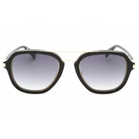 Marc Jacobs Unisex Sunglasses - Black Gold Rectangular Frame | Marc 172/S 02M2 00 ,