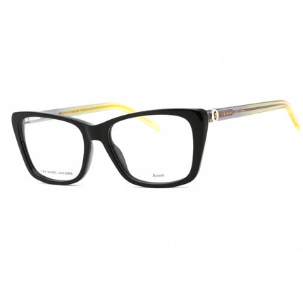 Marc Jacobs Women's Eyeglasses - Black Yellow Rectangular Frame | MARC 598 071C 00 ,