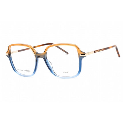Marc Jacobs Women's Eyeglasses - Brown Blue Full Rim Square Frame | MARC 593 03LG 00 ,