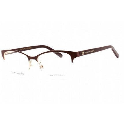 Marc Jacobs Women's Eyeglasses - Burgundy Rectangular Metal Frame | MARC 543 0LHF 00 ,