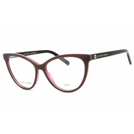 Marc Jacobs Women's Eyeglasses - Clear Demo Lens Grey Burgundy | MARC 560 07QY 00 ,