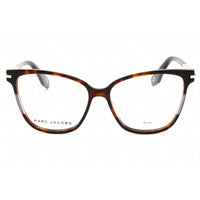 Marc Jacobs Women's Eyeglasses - Dark Havana Full Rim Square Frame | Marc 299 0086 00 ,