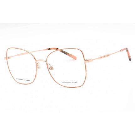 Marc Jacobs Women's Eyeglasses - Gold Nude Full Rim Butterfly Frame | MARC 621 0BKU 00 ,