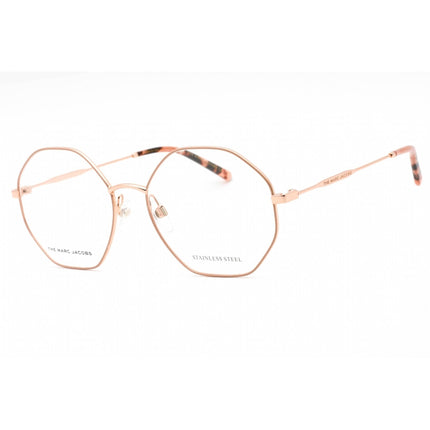 Marc Jacobs Women's Eyeglasses - Gold Nude Full Rim Geometric Frame | MARC 622 0BKU 00 ,