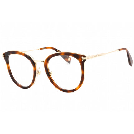 Marc Jacobs Women's Eyeglasses - Havana Gold Full Rim Round Frame | MJ 1055 02IK 00 ,