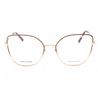 Marc Jacobs Women's Eyeglasses - Matte Burgundy Gold Full Rim Frame | MARC 704 0E28 00 ,